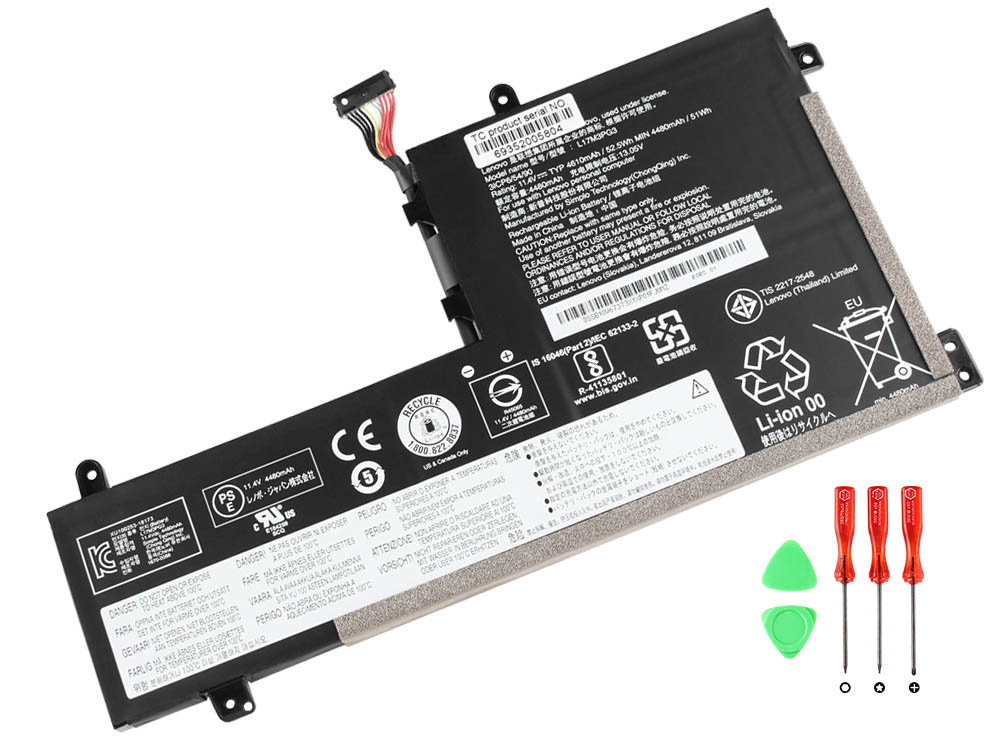 Original Battery Lenovo 5B10W69455 5B10W67308 4610mAh 52.5Wh (image for) Original Battery Lenovo 5B10W69455 5B10W67308 4610mAh 52.5Wh